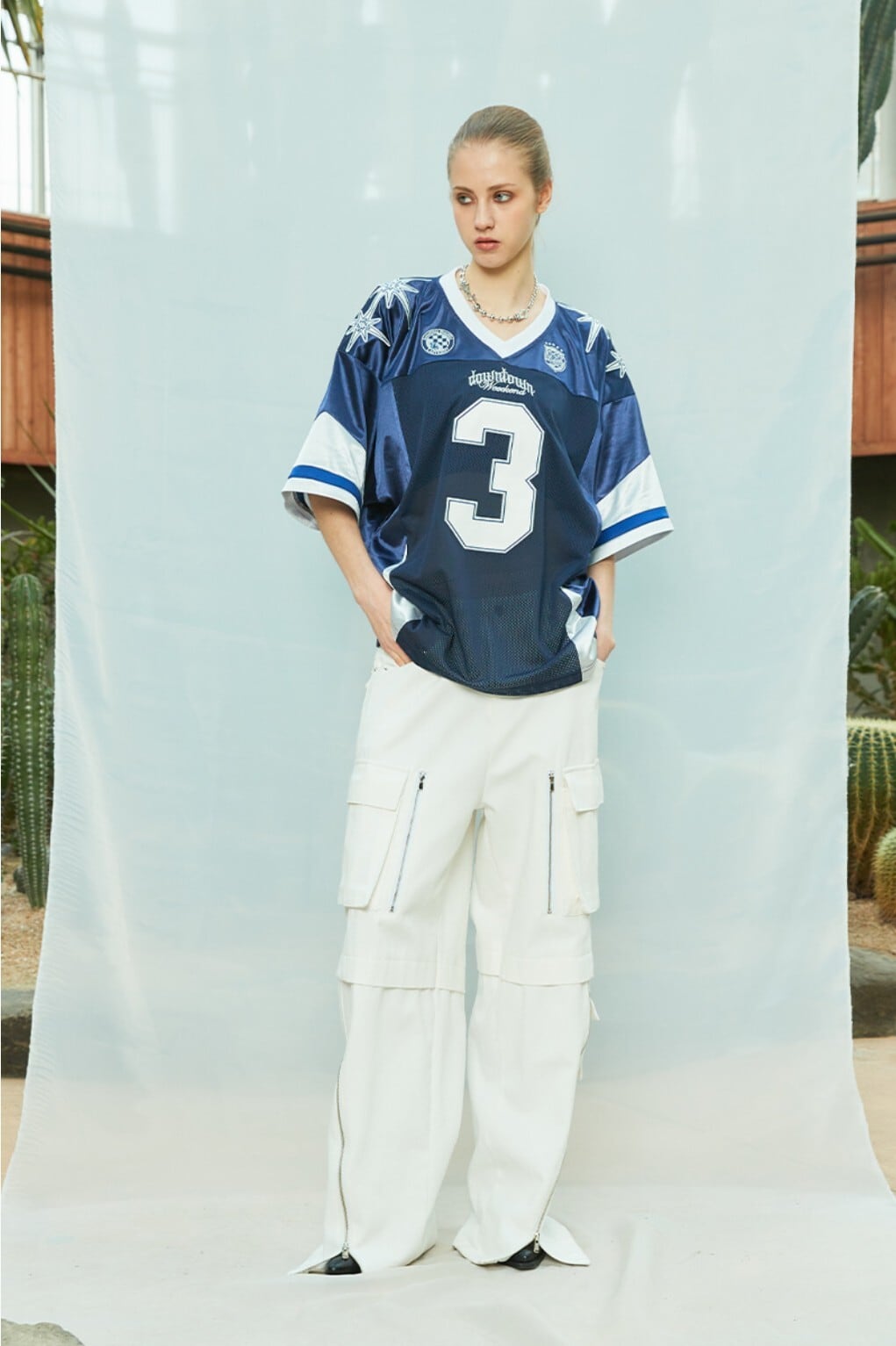 Stray Kids アイエン 着用 LARTIGENT NUMBER Tシャツ ☆Stray Kids アイエン 着用！！【LARTIGENT】L9 BIG NUMBER FOOTBALL