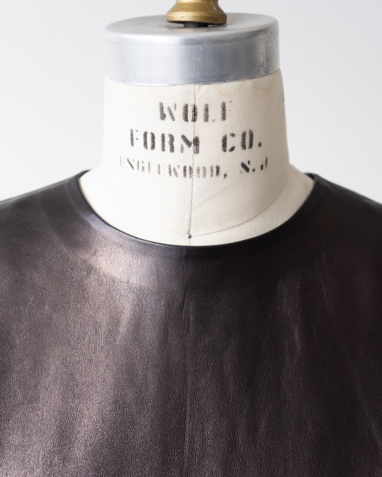 〈CÉLINE by phoebe philo〉Leather T-shirt