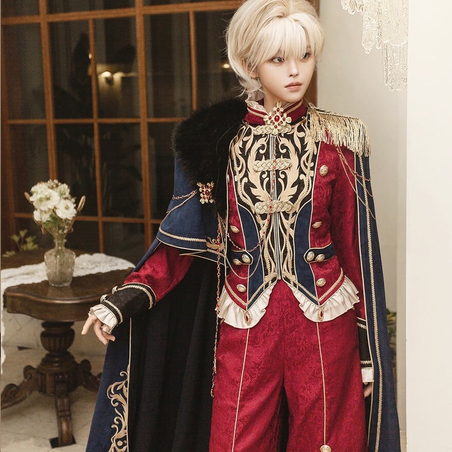 ゴスロリ通販 With U セットアップ 3点セット 皇子系ロリィタ 王子