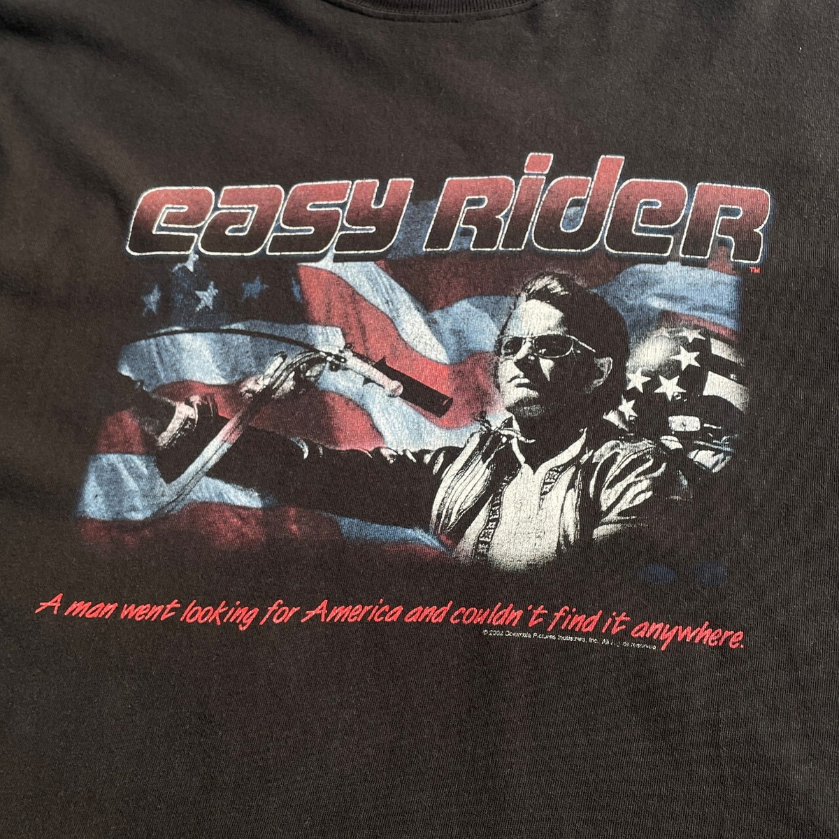 00年代 EASY RIDER イージー・ライダー ムービー プリントTシャツ 
