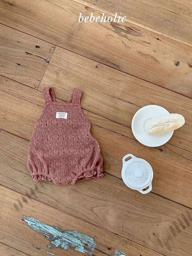 予約⌇BEBEHOLIC / Honey knit suit