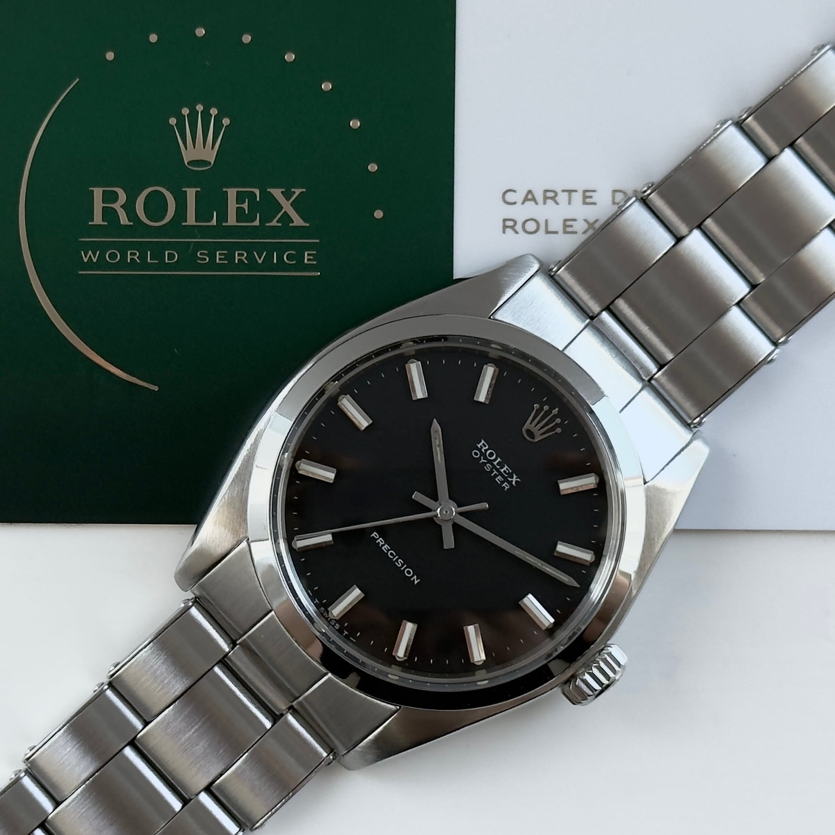 Rolex Oyster 6426 (29*****) Black matte Dial