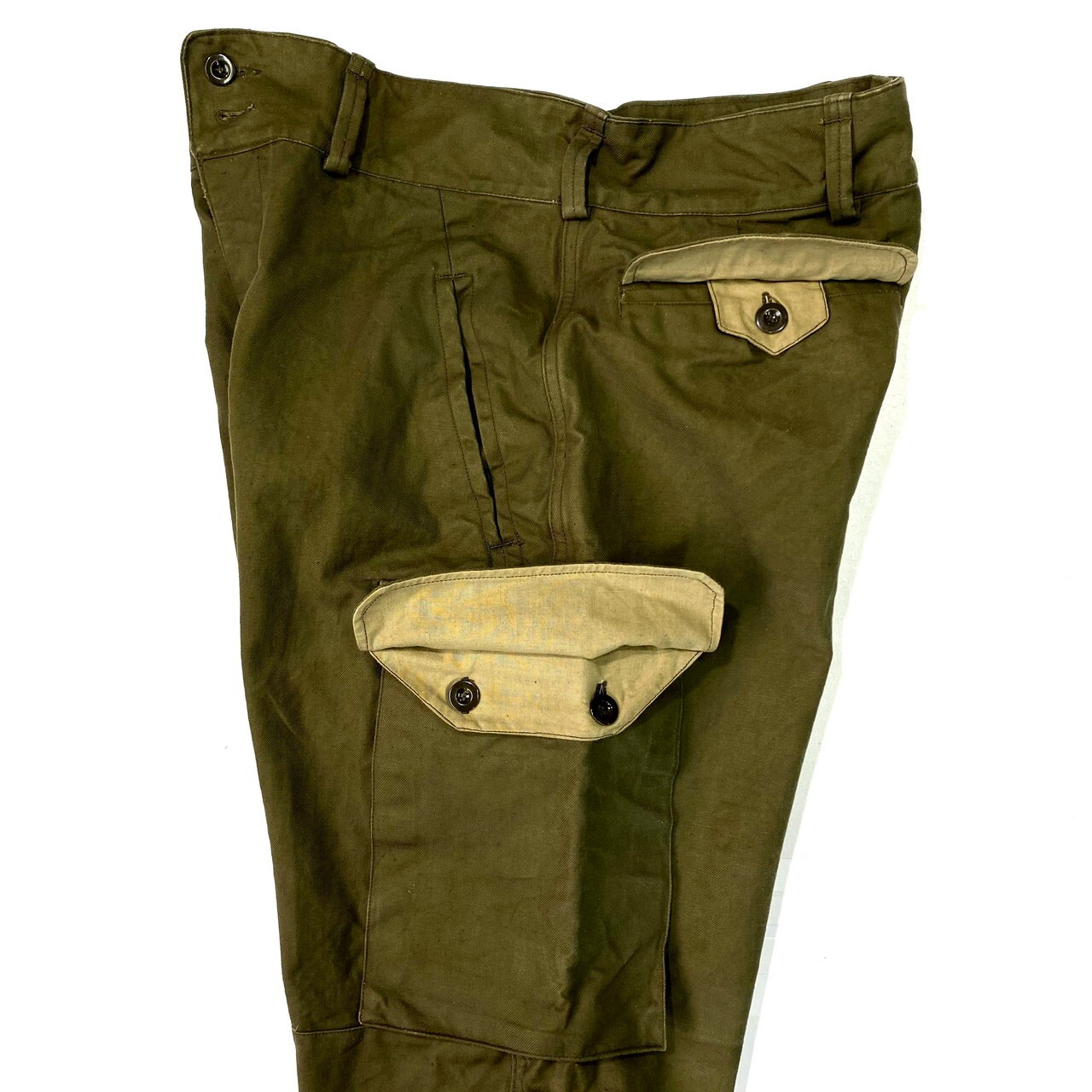 美品 50年代 フランス軍 M-47 前期型 カーゴパンツ メンズW35相当 