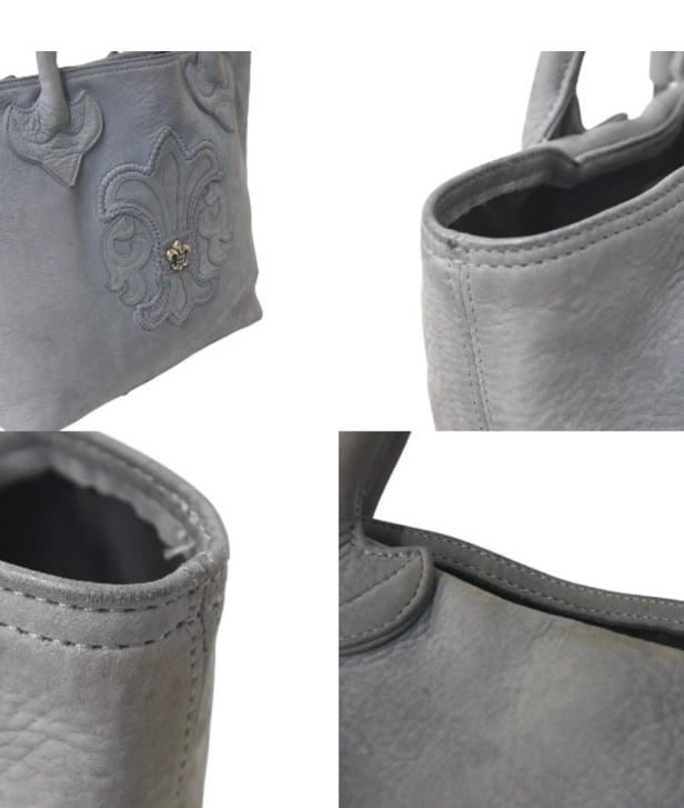 CHROME HEARTS クロムハーツ トートバッグ FS BSフレア パッチ グレー