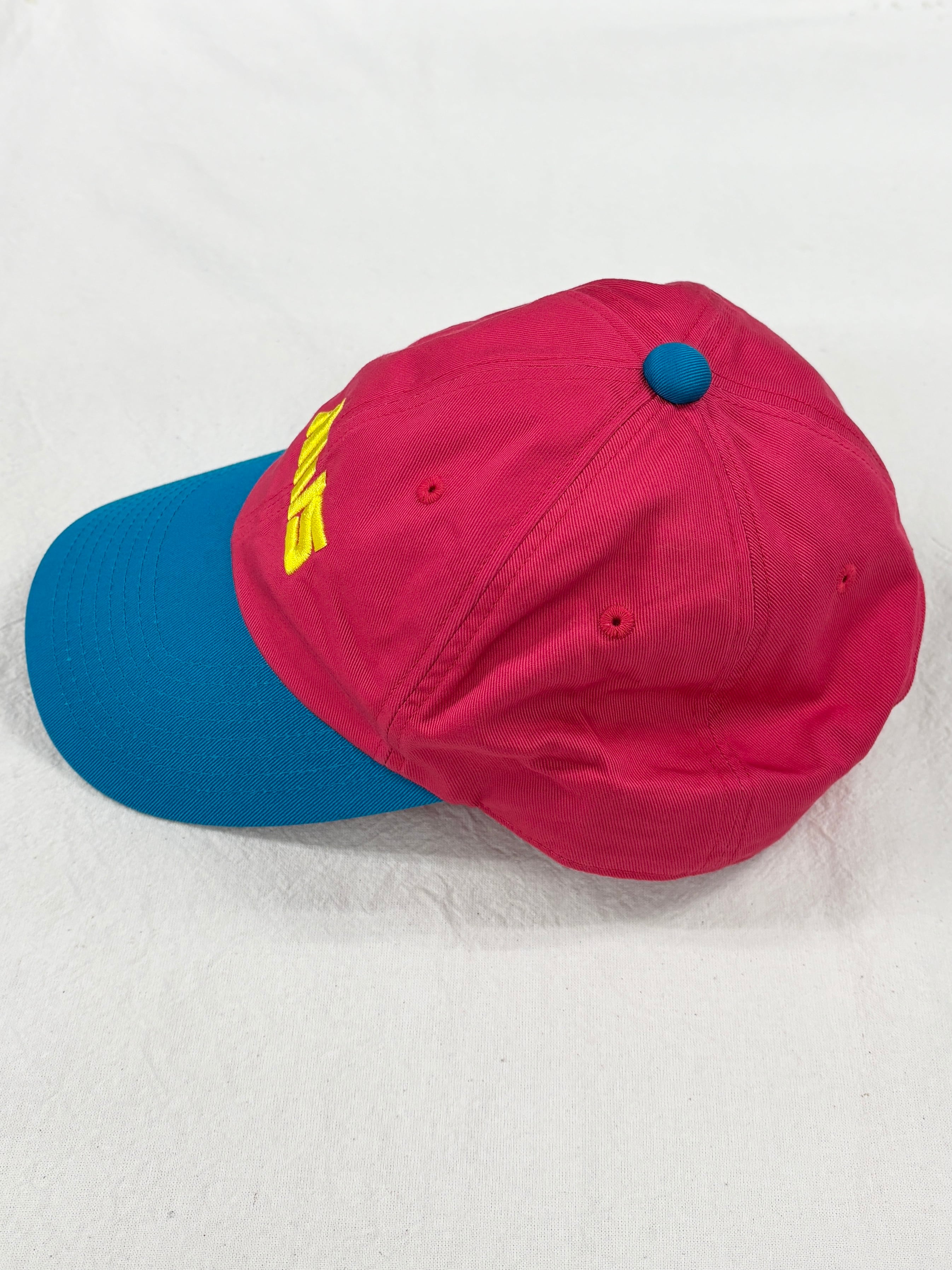 awasa / AWS cap (PINK×PEACOCK BLUE) | THE MODERN AGE