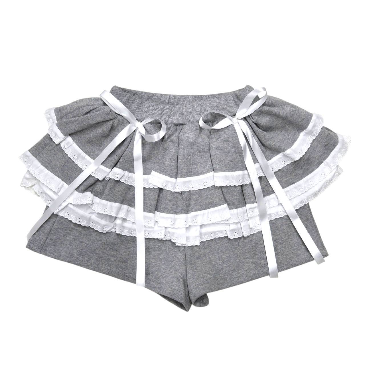 S/S ペプラムスウェットレースショートパンツ | lilLilly official