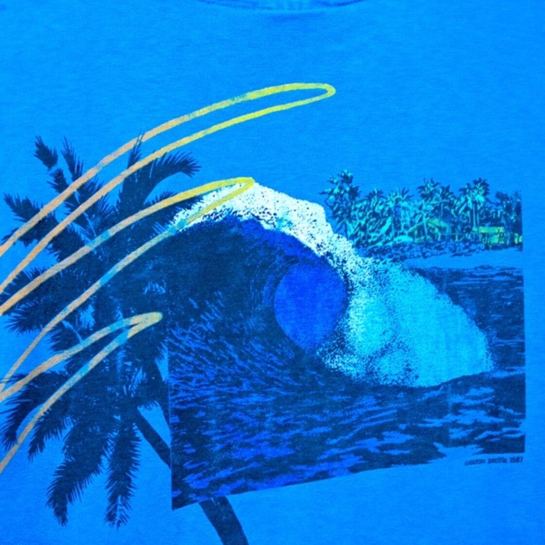Old Surf 1980s OP Ocean Pacific Surf T-Shirt / オーシャン 