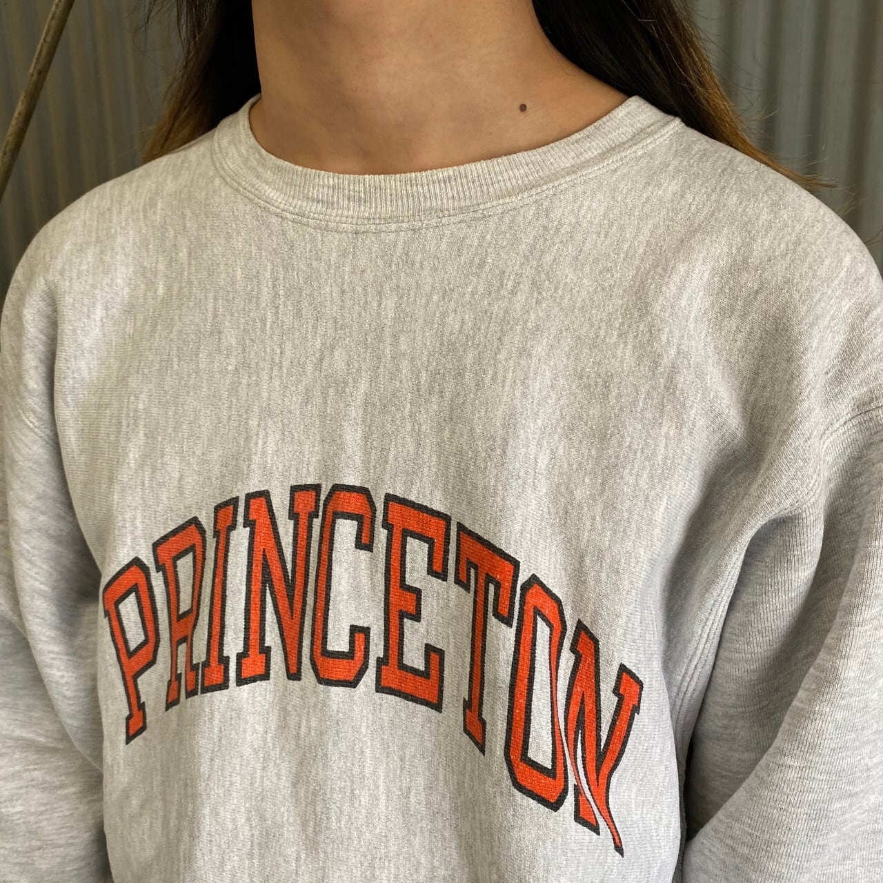 champion リバースウィーブ Princeton 染み込み L