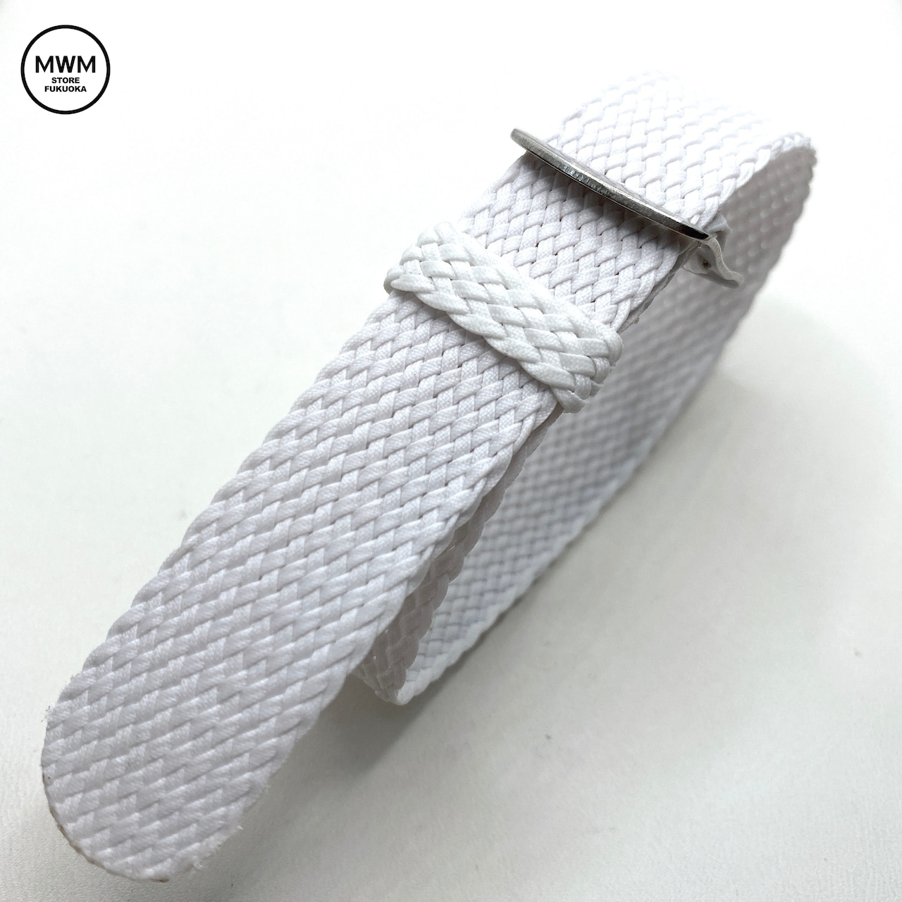 PERLON NATO STRAP パーロンNATOストラップ ホワイト 18mm 腕時計ベルト