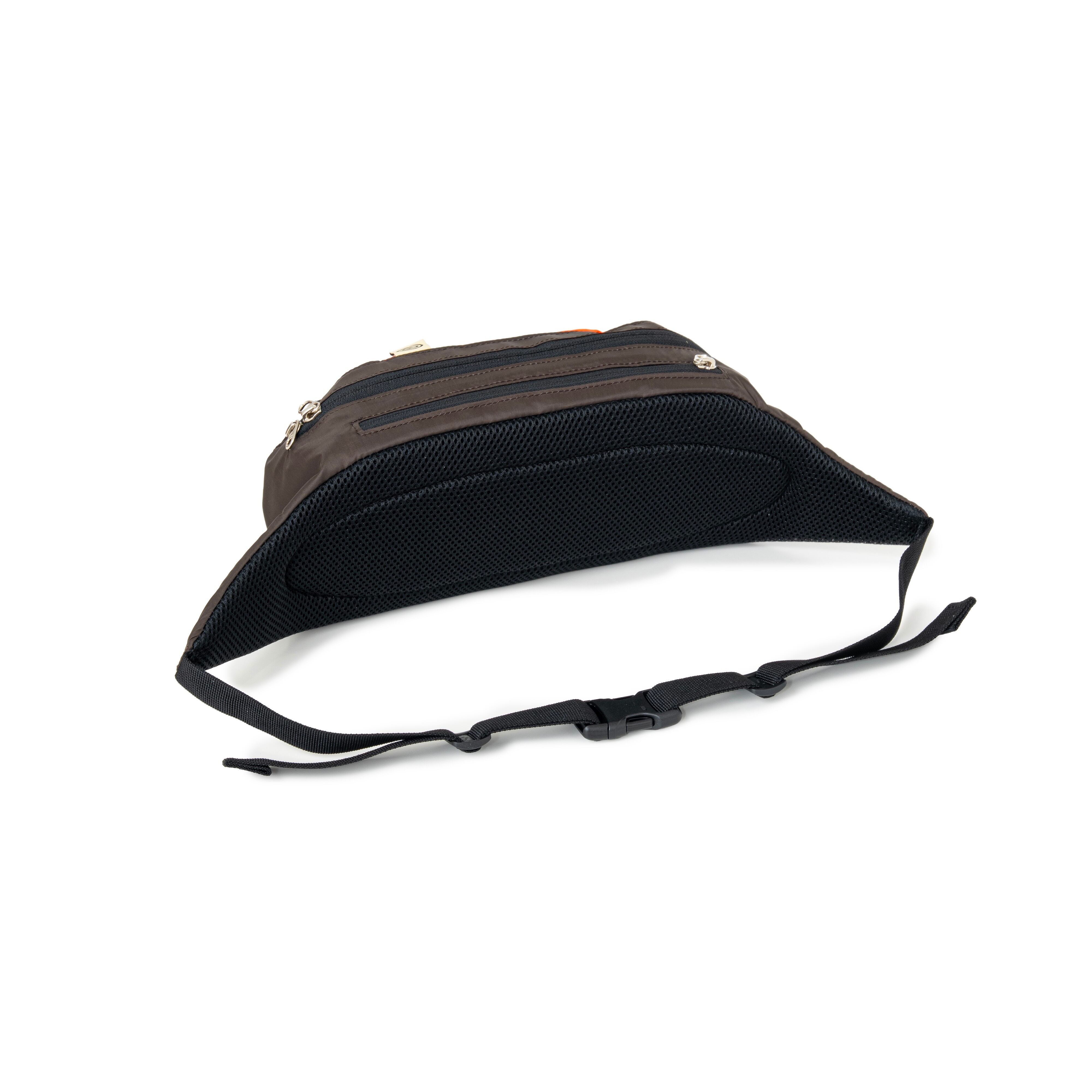 SOL Nylon Two-tone Waist Bag BROWN ブラウン SOL Nylon Two-tone Waist Bag (BROWN) | SO SHOP & HOSTEL NAKAMEGURO