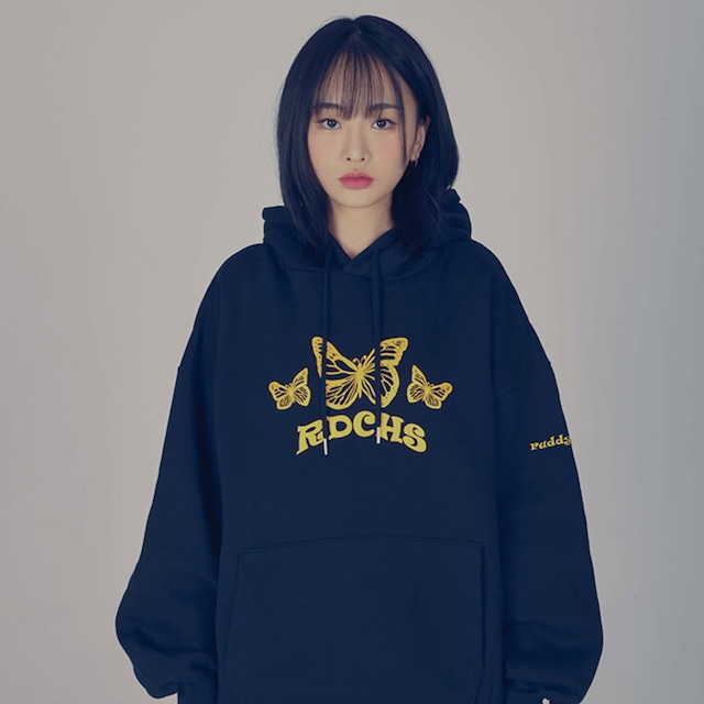 ★[RuddyCheeks] 21 BUTTERFLY HOODIE [6Color] 正規品 韓国ブランド 韓国ファッション 韓国代行 Tシャツ パーカー