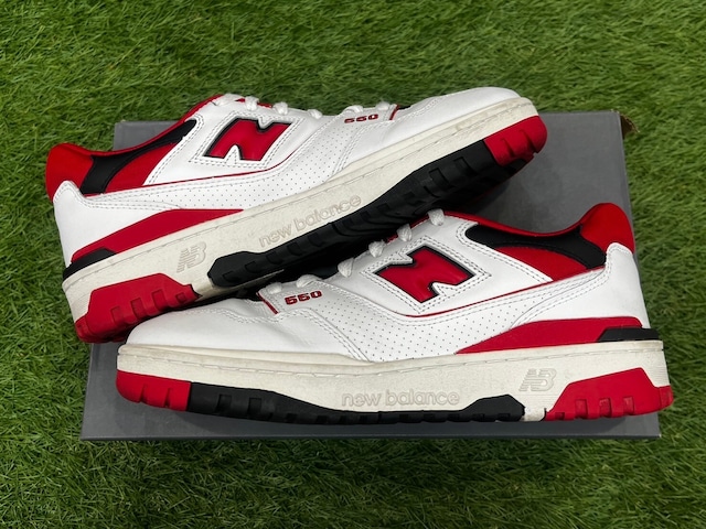 NEW BALANCE 550 RED BB550SE1 27cm D 56175