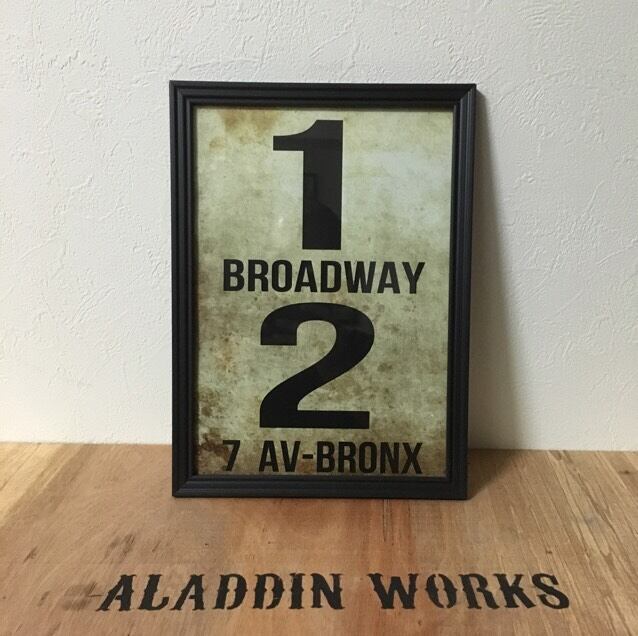 バスサインポスター(1/2グランジ)