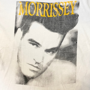 vintage 1991’s MORRISSEY photo print music tee 