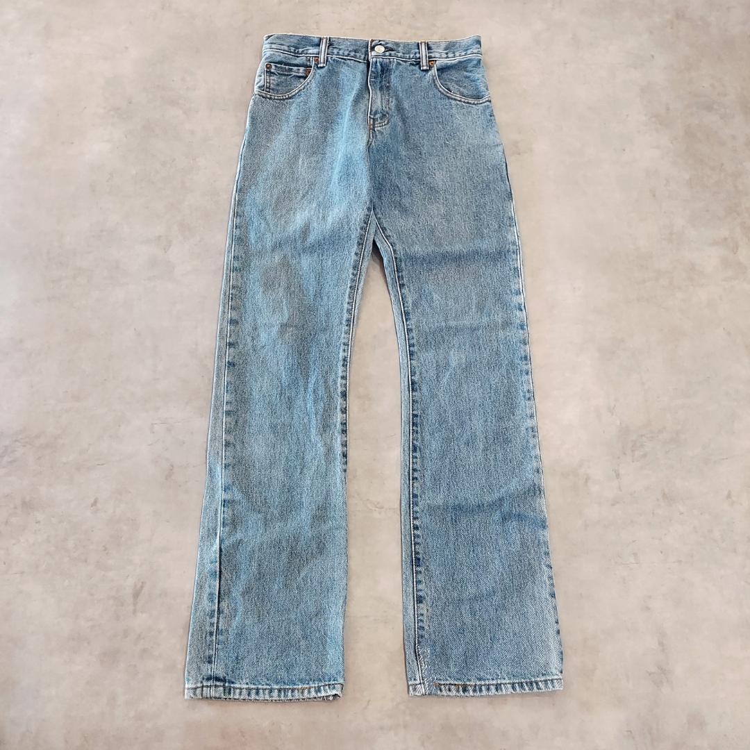 リーバイス517 Levis W29 フレアデニム 青 古着 ブーツ 20092
