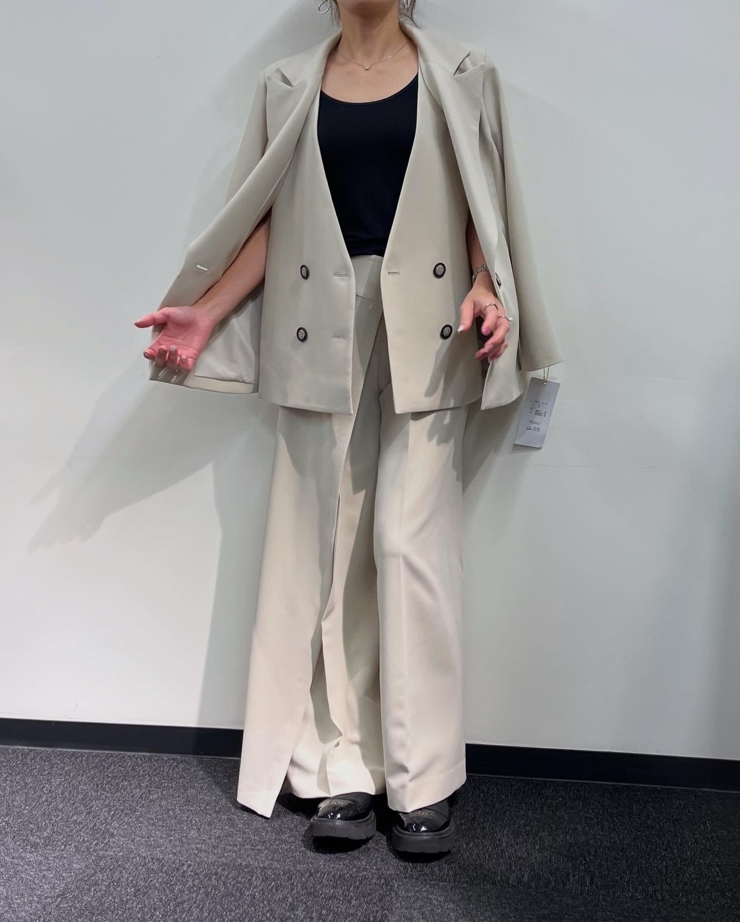 リズレイ RISLEY risley テーラー肩がけジャケット | Sister by ParisLagar