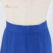 社交ダンス 衣装 スタンダード スカート レッスンウェア レディース 青 ブルー系 シンプル 無地 練習着 フォーマル 上品 気品 透け感 ロングスカート ダンスウェア 練習用 スカート丈85cm ウエスト31cm~ ポリエステル 大人用 カジュアル フェミニン 美しいライン 演出用 エレガント デイリー おしゃれ 楽な着心地 スタイルアップ