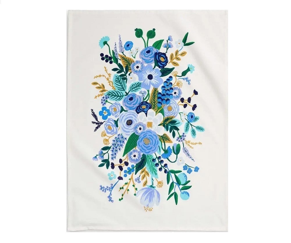 Blue Rose Flower【Kitchen cloth】