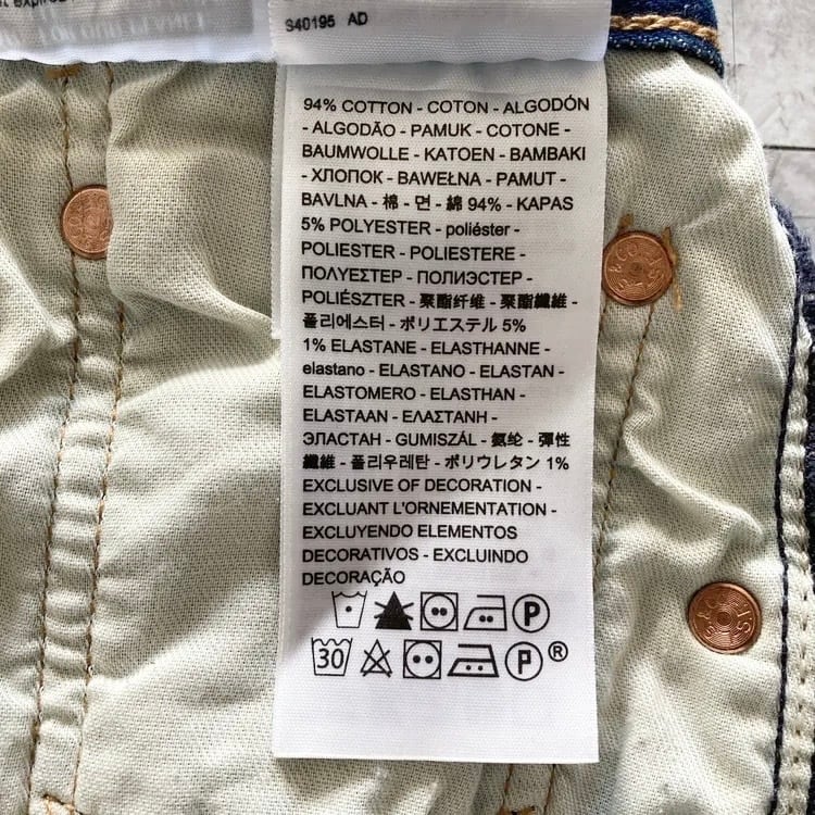 W30 L32】Levis 501 リーバイス ボタンフライ 縦落ち ヒゲ デニム