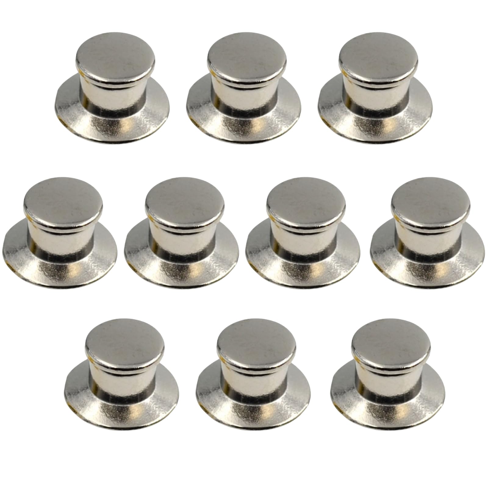 大きいサイズ 約22mm シンプル星型スタースタッズ ポイント ピンバッジ