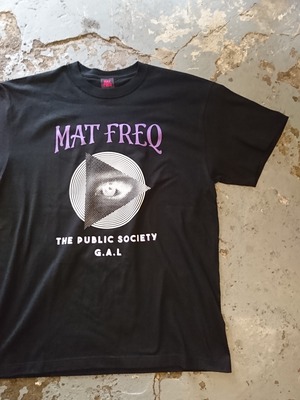 MAT FREQ "THE PUBLIC SOCIETY" Black Color