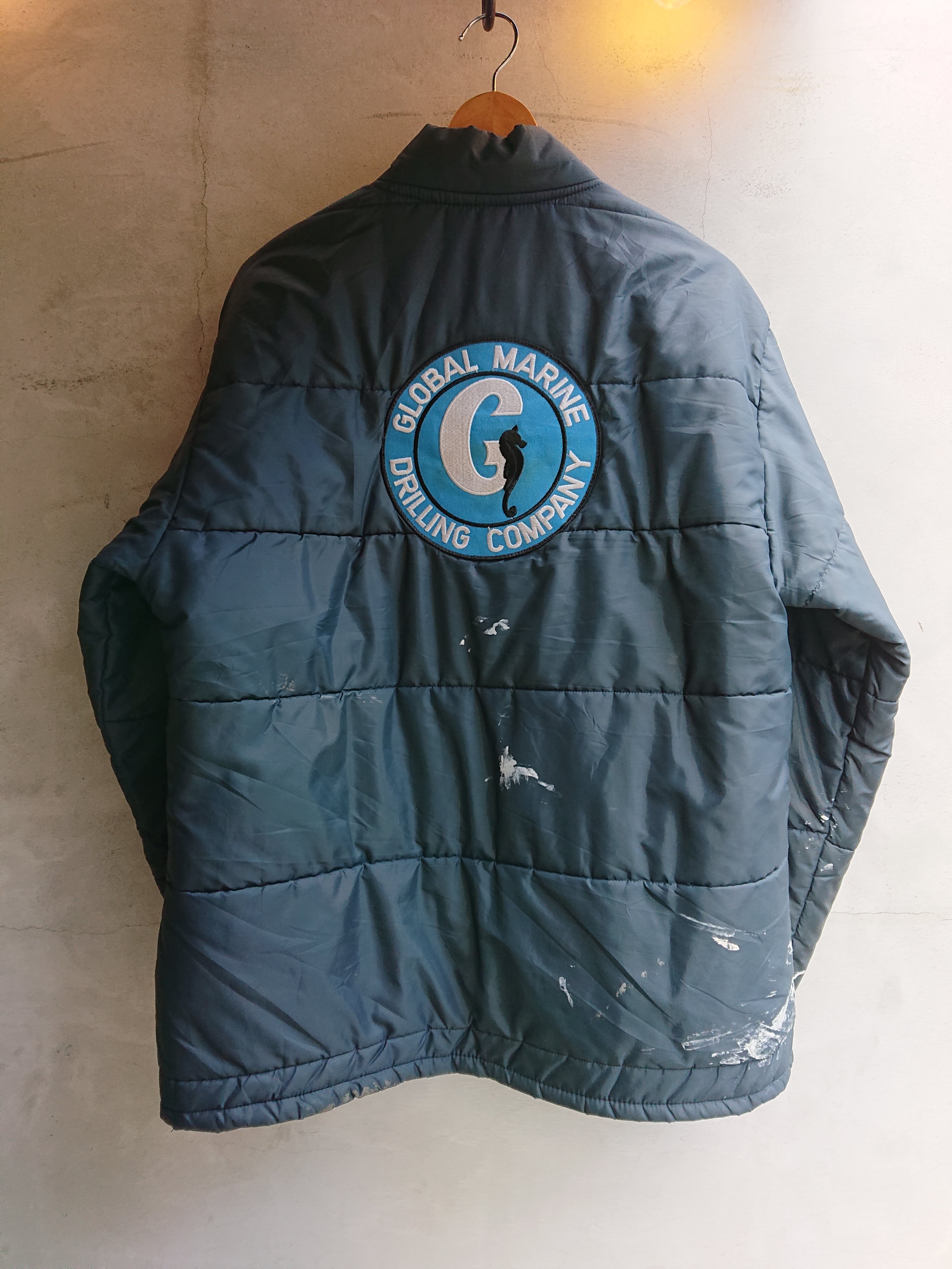 1980s GLOBAL MARINE DRILLING COMPANY JACKET