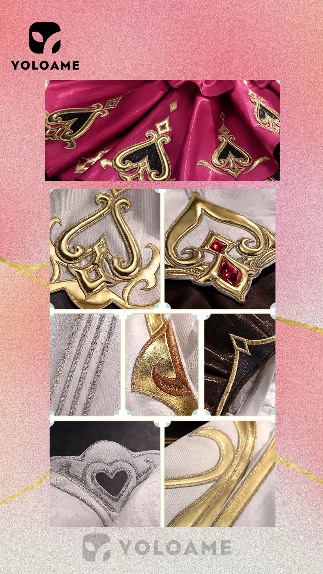 原神 三分妄想 エスコフィエ コスプレ衣装