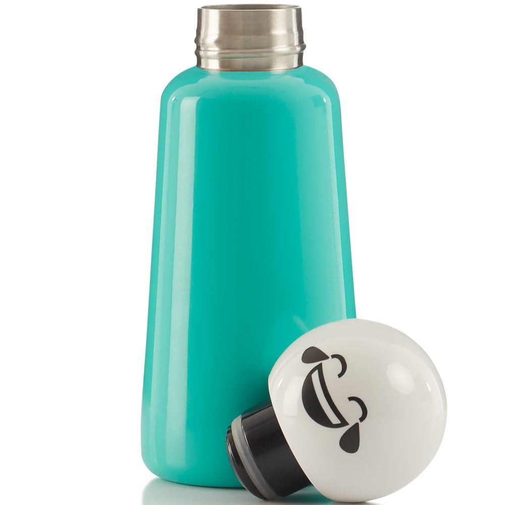 Skittle Bottle Mini 300ml - MINI_TURQUOISE & WHITE LAUGH | Lund