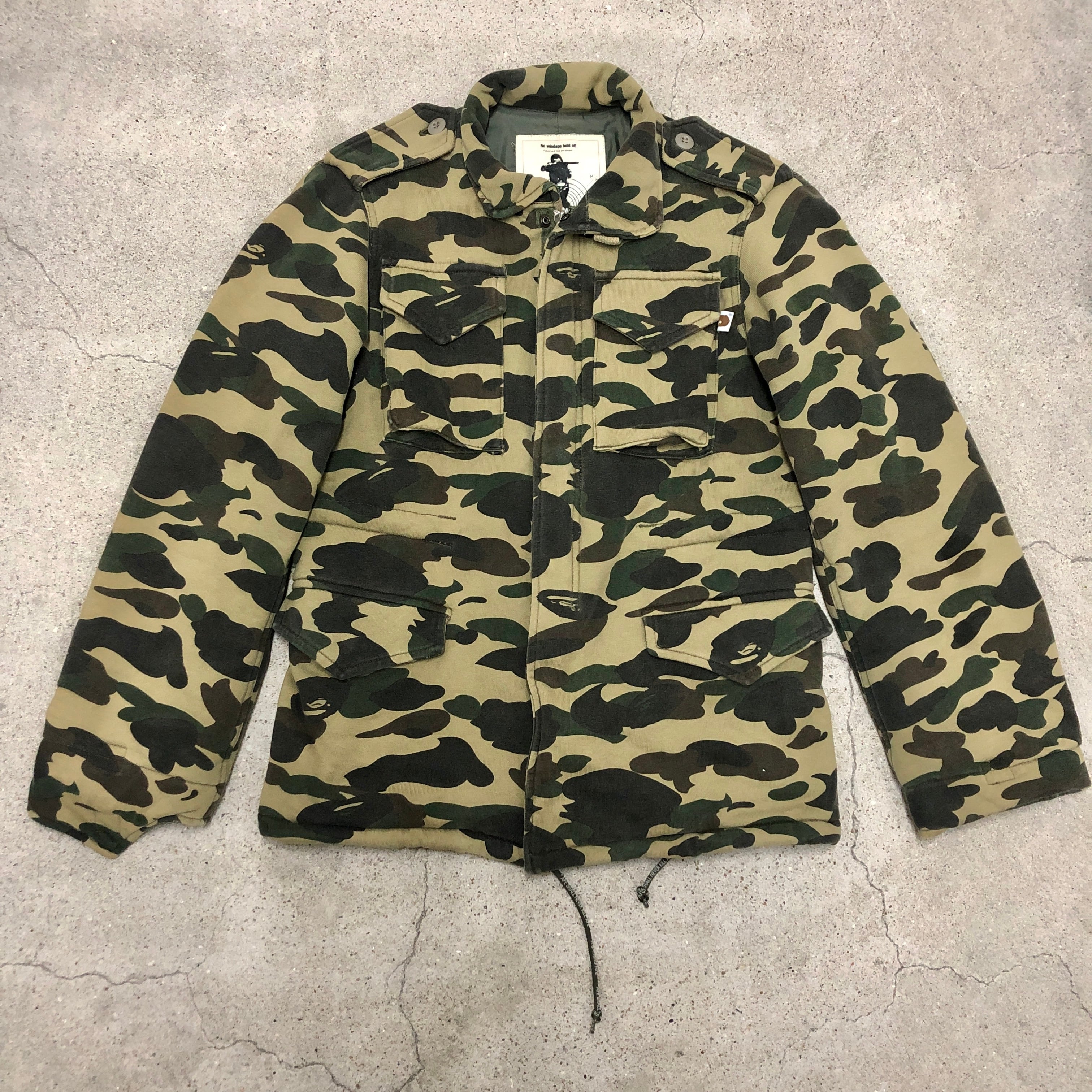 90~00s A BATHING APE/M-65/Military Jacket/初期タグ 90~00s A BATHING APE/M-65/Military Jacket/初期タグ