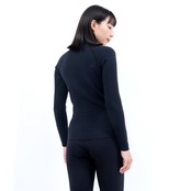 AIR SKIN(エアースキン)ブラックメタリックス ロングスリーブ レディース