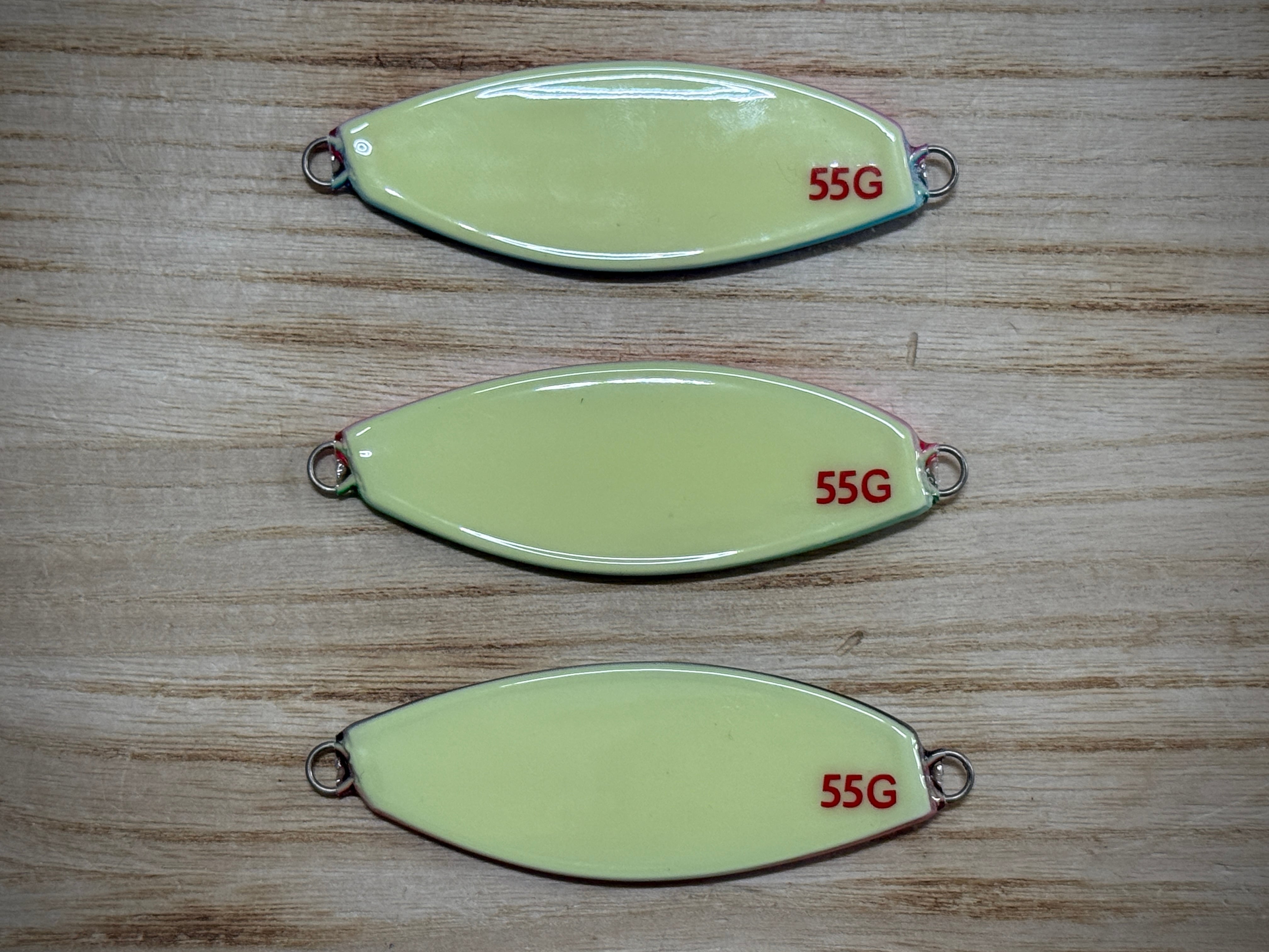 LURES Chemist ルアーズケミスト サーモンスプーン55g【グローカラー