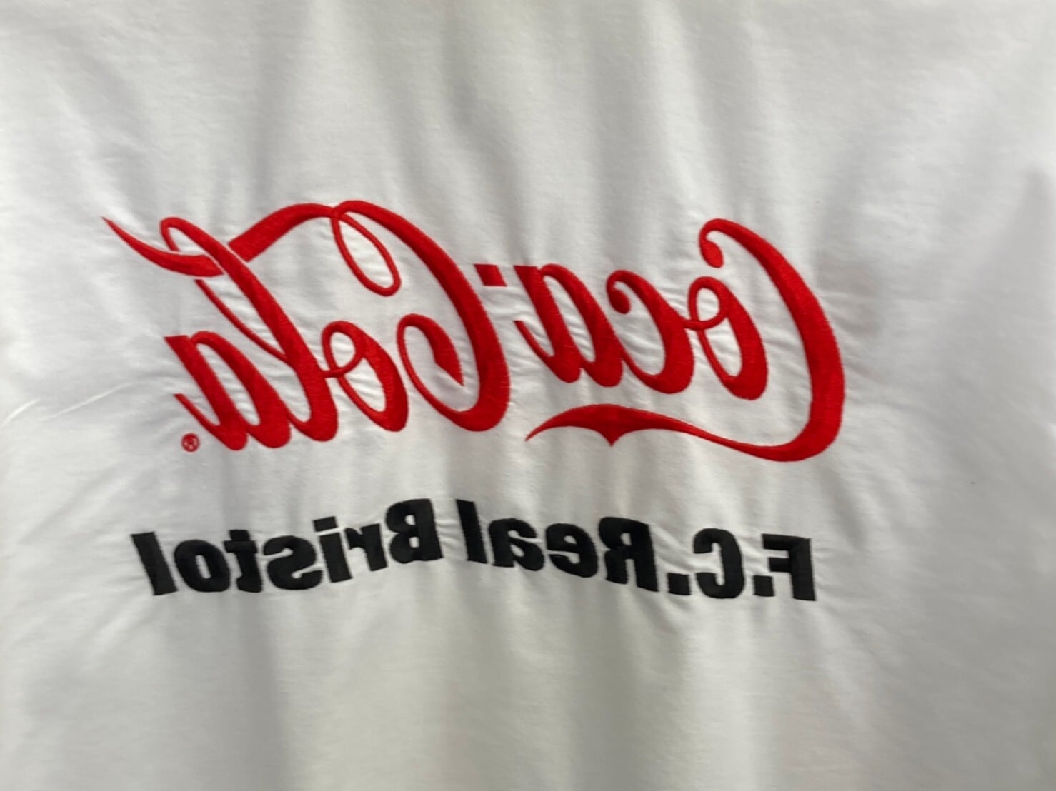 FCRB × COCA-COLA COOLMAX BD SHIRT WHITE XL 204903 | BRAND BUYERS OSAKA