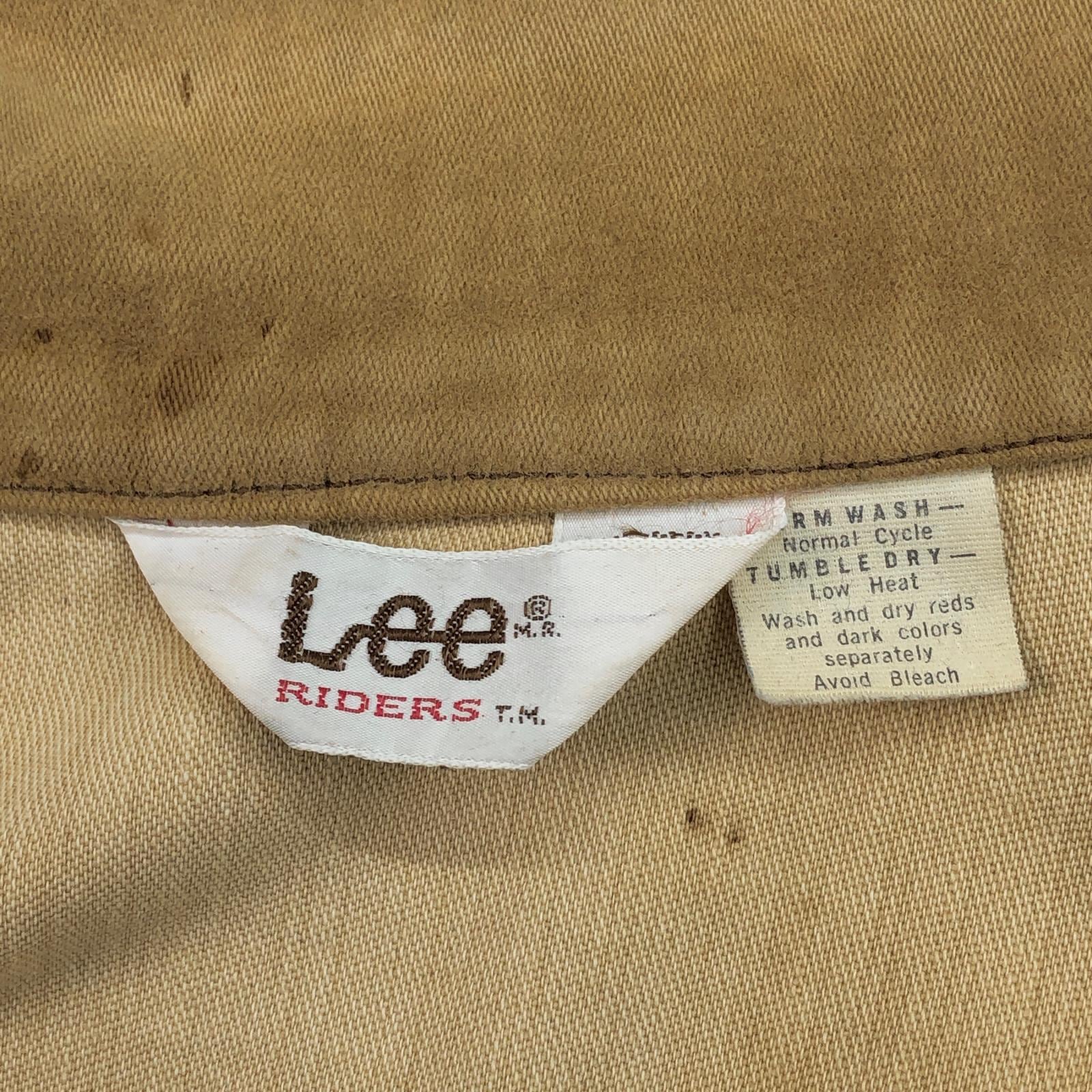 LEE リー 70年代 モールスキン トラッカージャケット 三角白タグ
