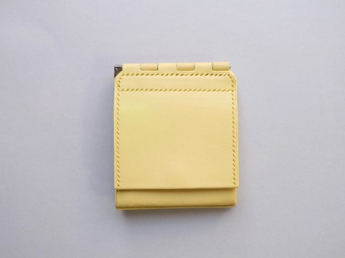 ED ROBERT JUDSON “ HINGE MINI WALLET “CITRON