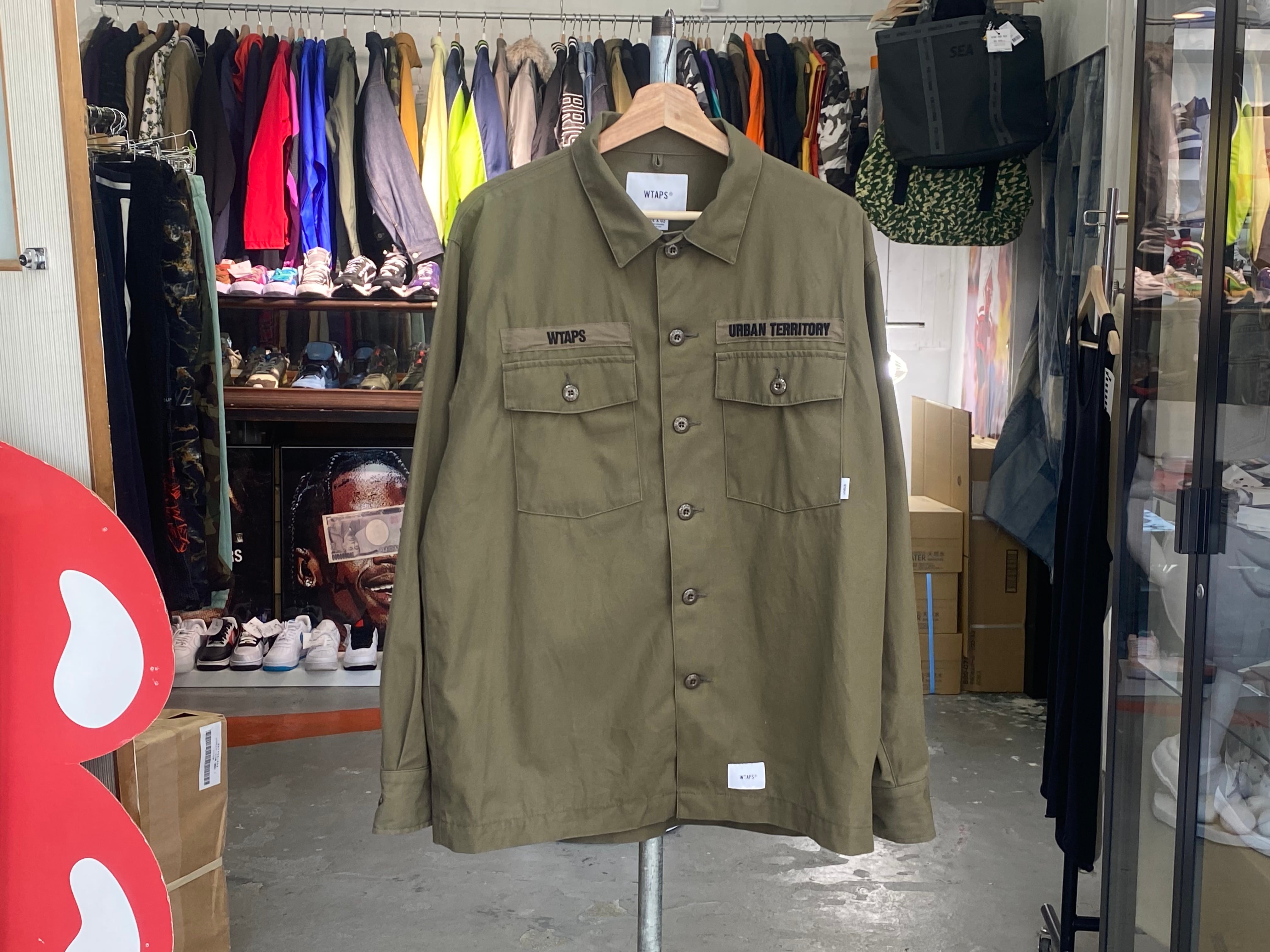 WTAPS 21SS BUDS LS COTTON TWILL サイズS 新品