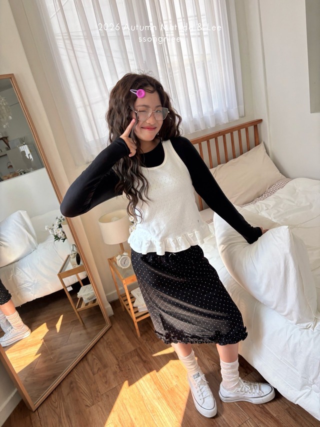 matilda & lee［取寄］frill holter 26autumn 프릴홀터