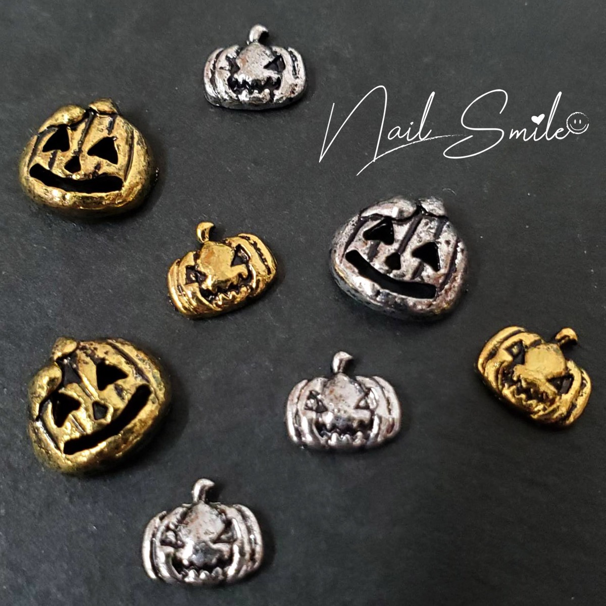 【ハロウィン】パンプキン ジャックオランタン Nail Shop ネイルスマイル