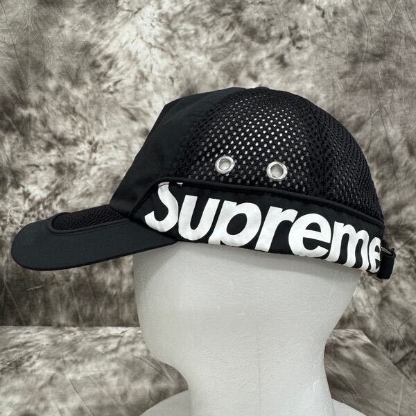 Supreme Side Logo 5-Panel Cap ブルー 22ss 【公式通販】