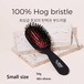 即納【EL AMIGO】 Premium Boar Bristle Brush《Ssize》
