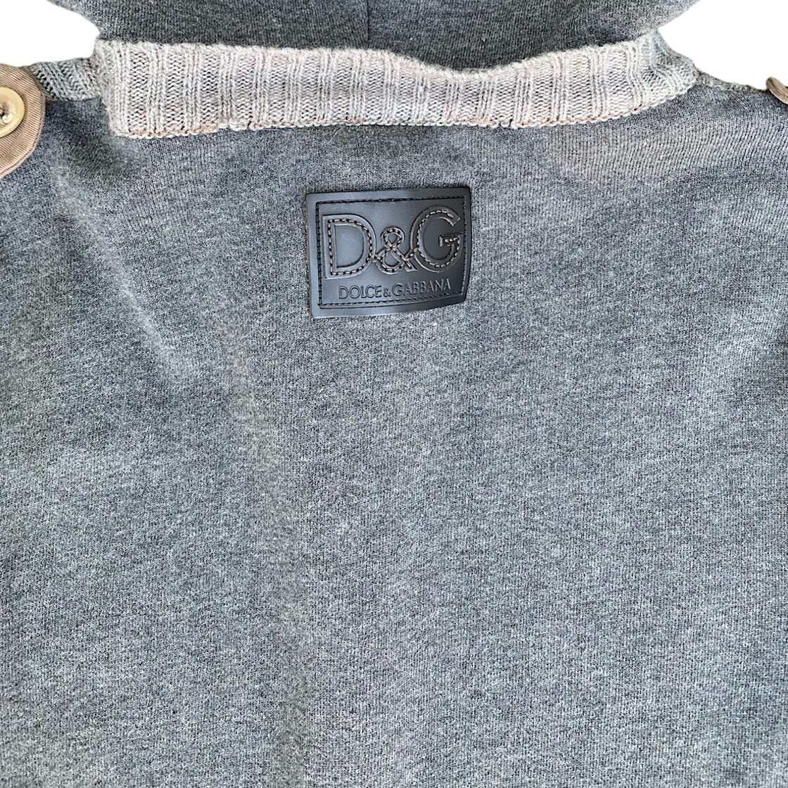 DOLCE & GABBANA Archive Design Gimmick Zip Hoodie | Pay ID