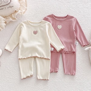 【BABY】ハートリブセットアップ