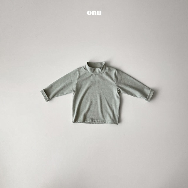 【予約】Basic Half Turtleneck Tee