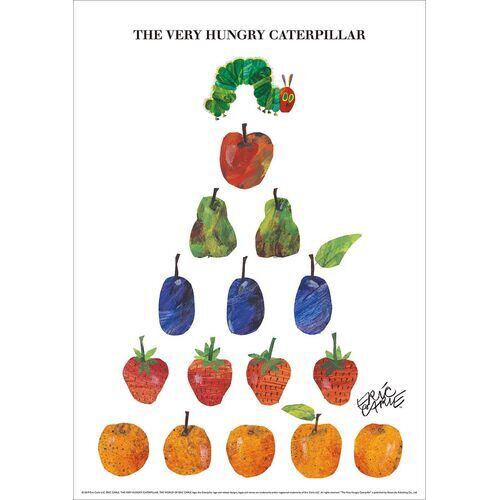 Eric Carle エリックカール ポスター はらぺこあおむし タペストリー 日本製 Kids Baby Primii