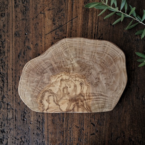 オリーブウッドのカッティングボード　S