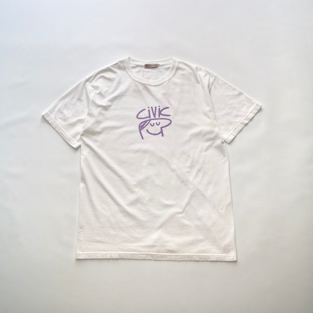 【LES CINQ LETTRES. レサンクレトル】CIVIC T-SHIRT シビックTシャツ 19SS06S
