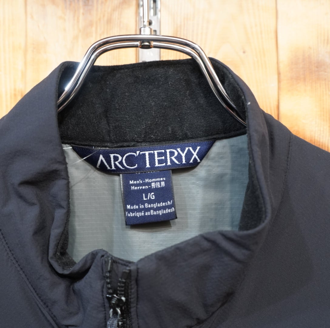arc'teryx atom vest アトムベスト L/アークテリクス 黒 | 古着屋youth