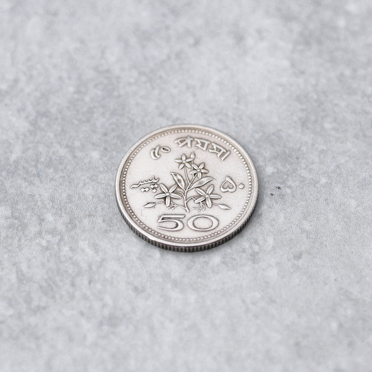 パキスタン 50パイサ コインリング｜PAKISTAN 50PAISA COINRING