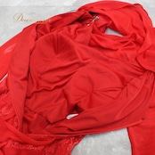 社交ダンス 衣装 スタンダード ドレス ワンピース パーティドレス prima boutique プリマブティック 赤 フロート レッド系 ゴールド系 コサージュ フラワーレース 洗練 美しいデザイン エレガント 着心地良い ダンス用ドレス 舞台衣装 おしゃれ 伸縮性 ポリエステル製 レディースファッション フェミニン パーティー用 即日発送 最新トレンド ストレッチ素材