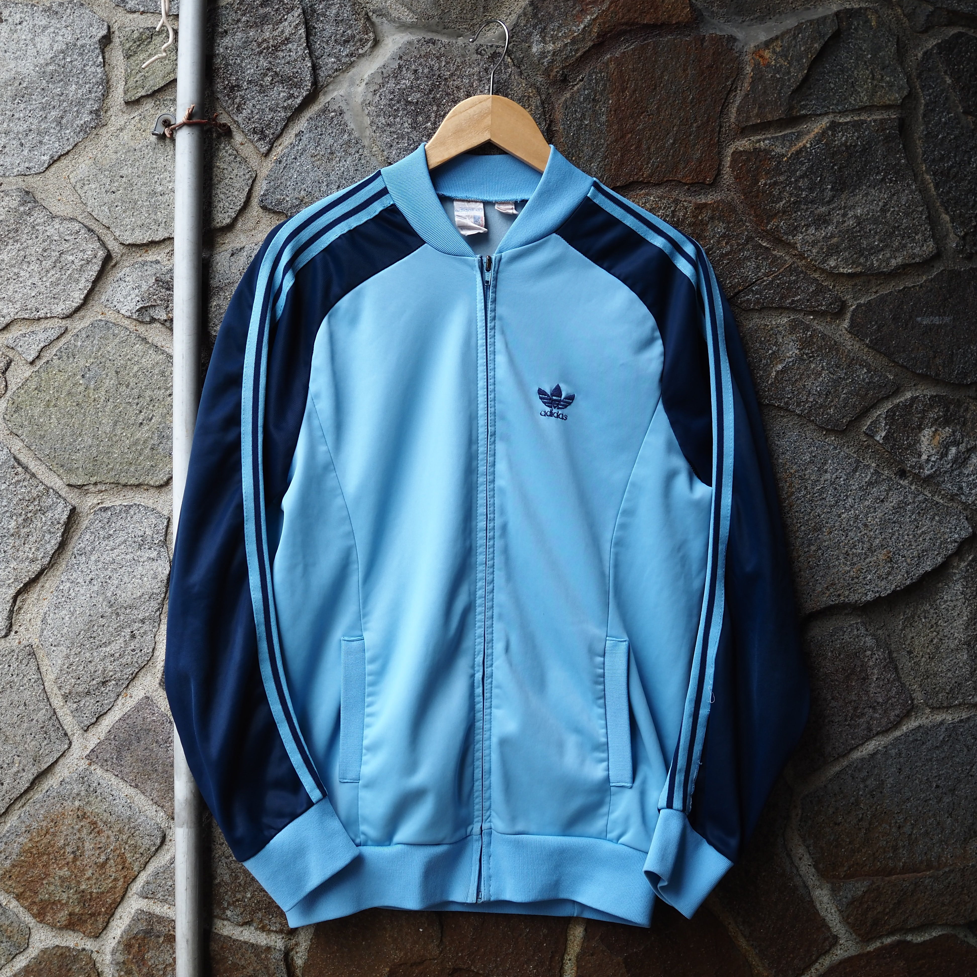 希少70s ADIDAS トレフォイルロゴ ジャージ 下 フランス製