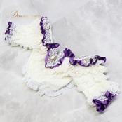 フラメンコ 衣装 トップス ニット 社交ダンス ロリータ フリル レース 伸縮 紫 白 ホワイト系 パープル系 ダンス 衣装 パーティ 可愛い ストレッチ おしゃれ コスプレ カジュアル かわいい レディース ファッション